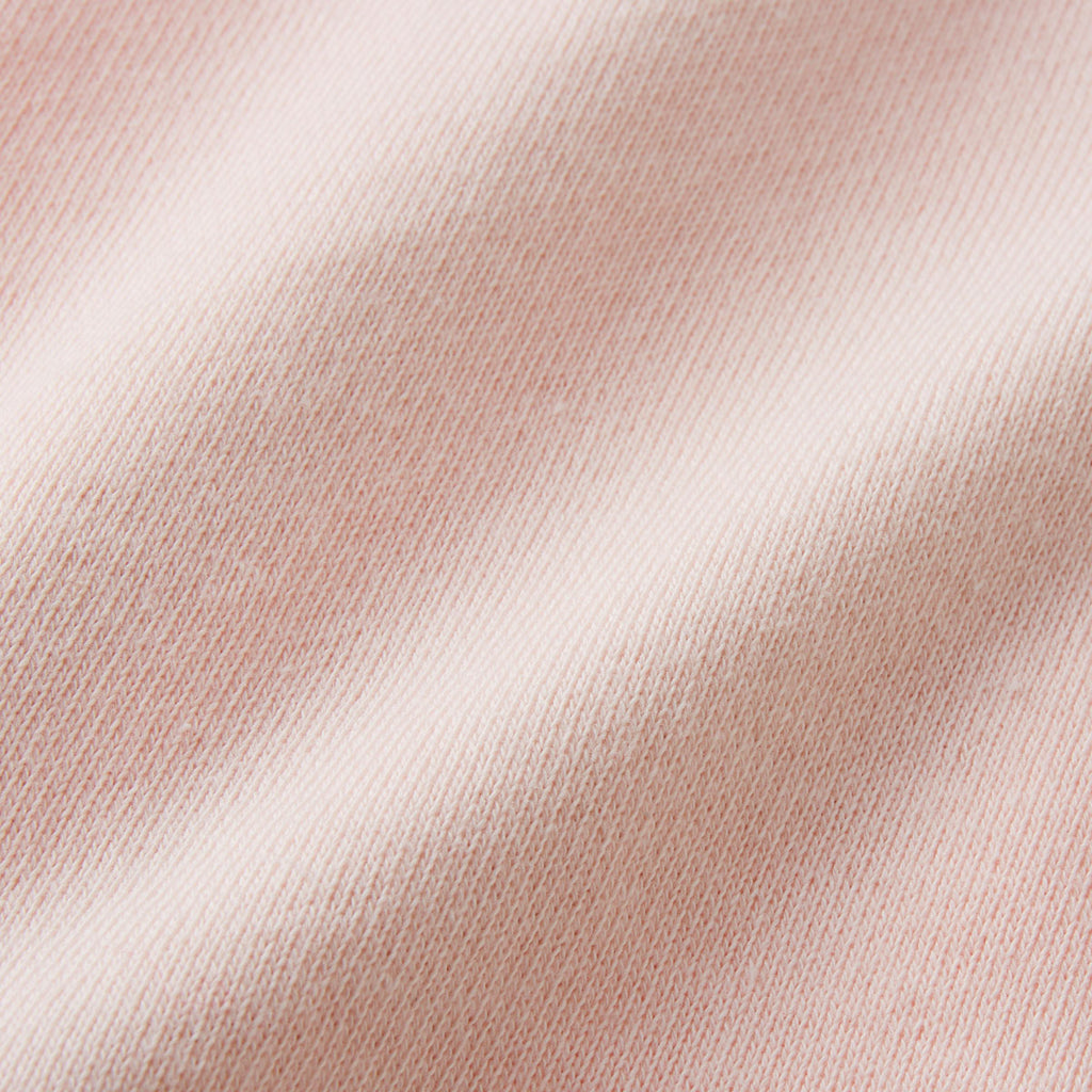 ROBE PAR DESSUS BÉBÉ EN COTON ROSE
