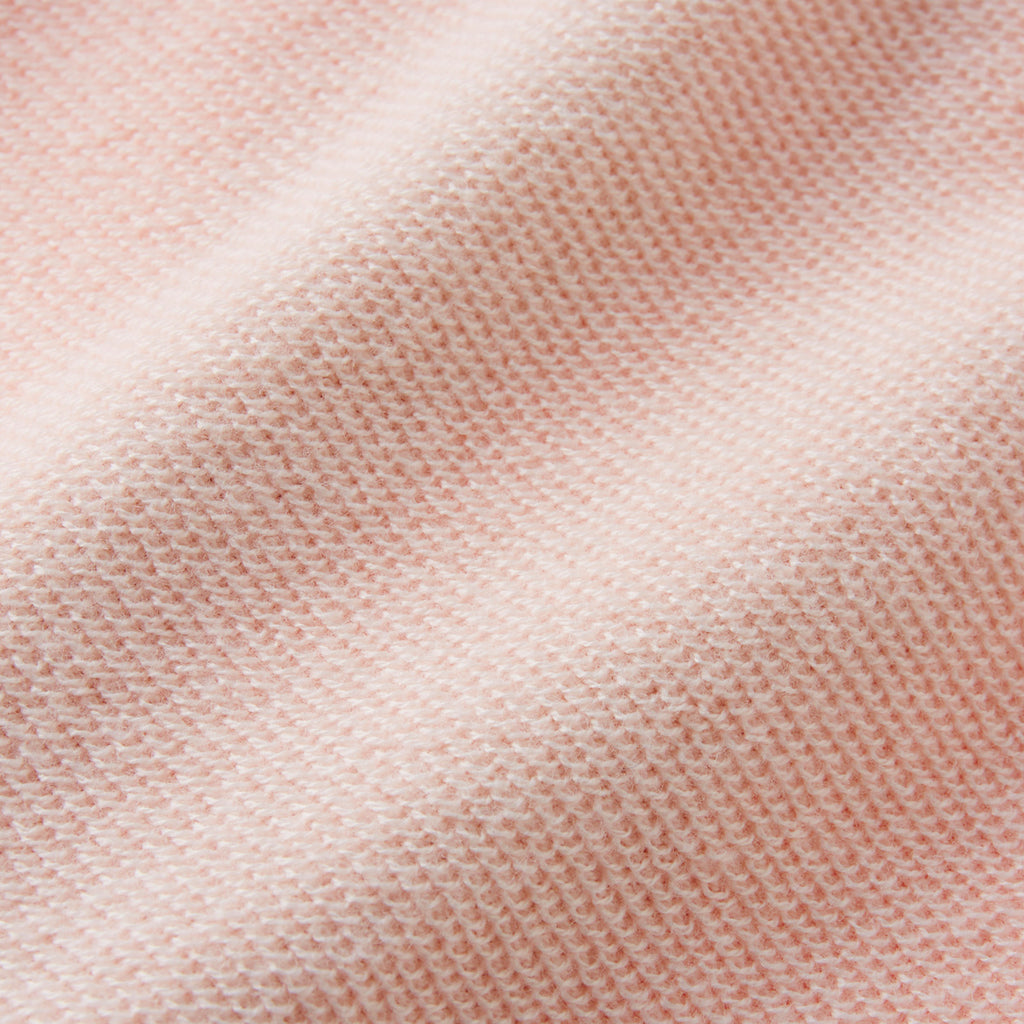 ROBE PAR DESSUS BÉBÉ EN COTON ROSE