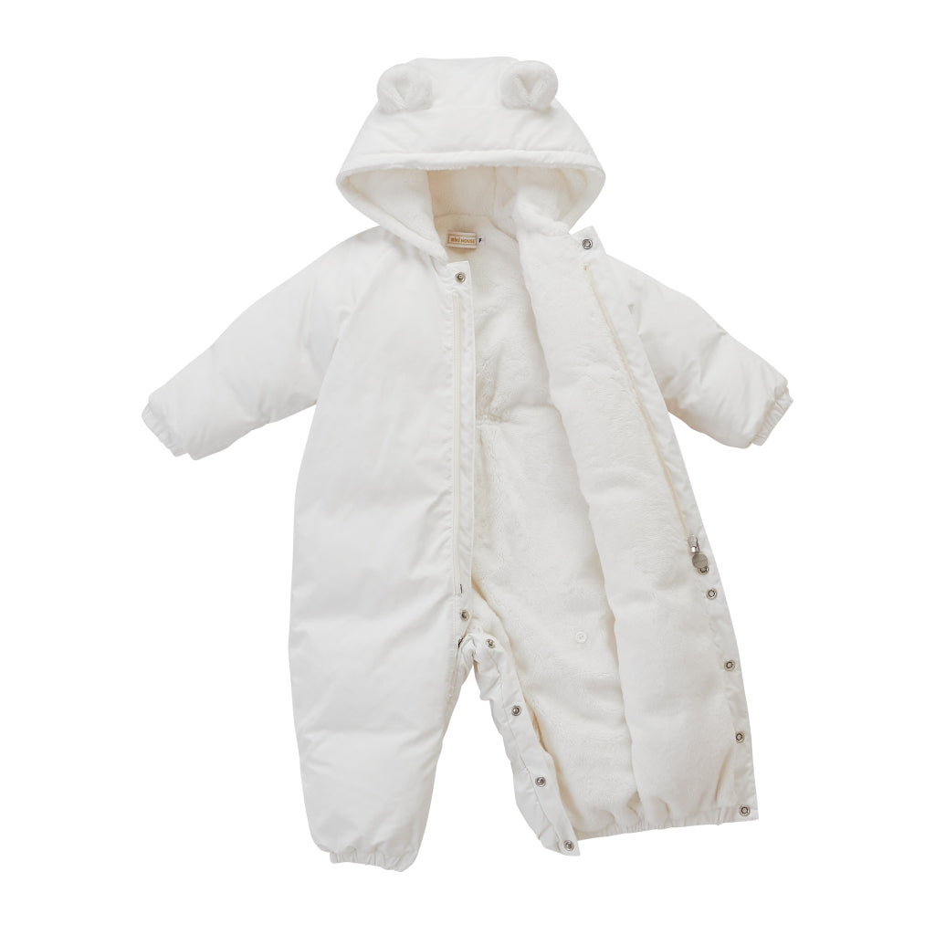 WHITE BABY JUMPSUIT