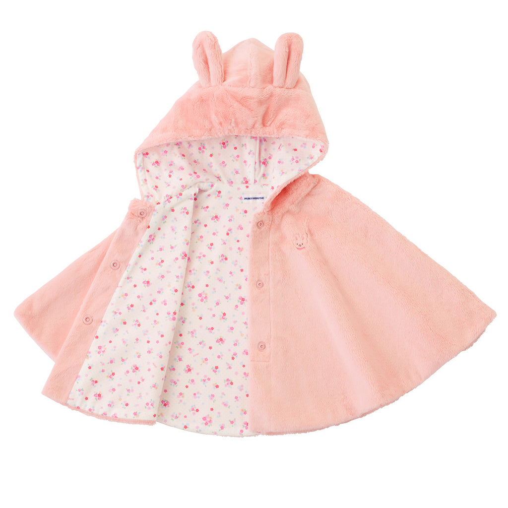 CAPE EN COTON ROSE