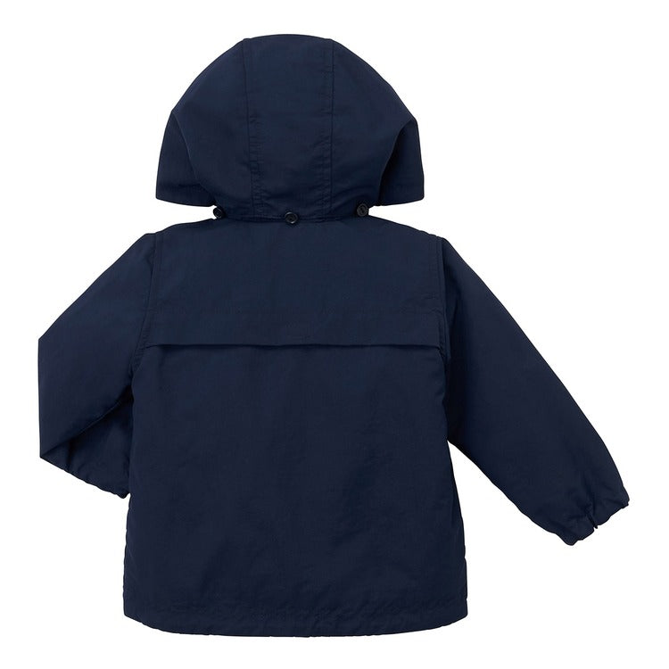 NAVY BLUE WATER-REPELLENT WINDBREAKER