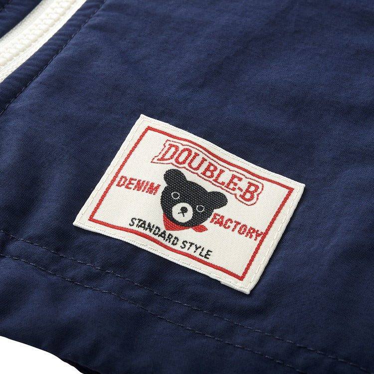 NAVY BLUE WATER-REPELLENT WINDBREAKER