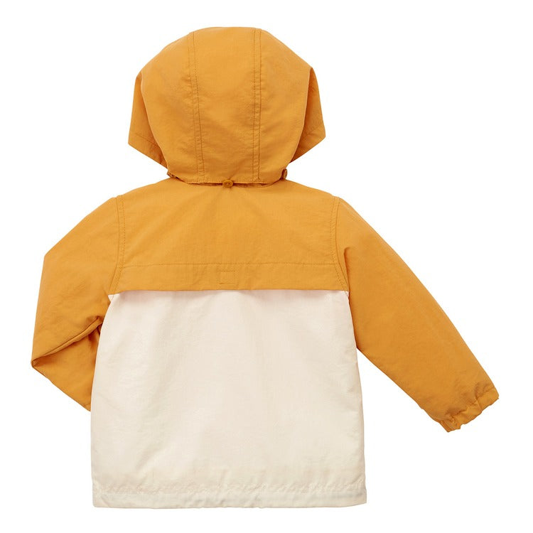 YELLOW WATER-REPELLENT WINDBREAKER