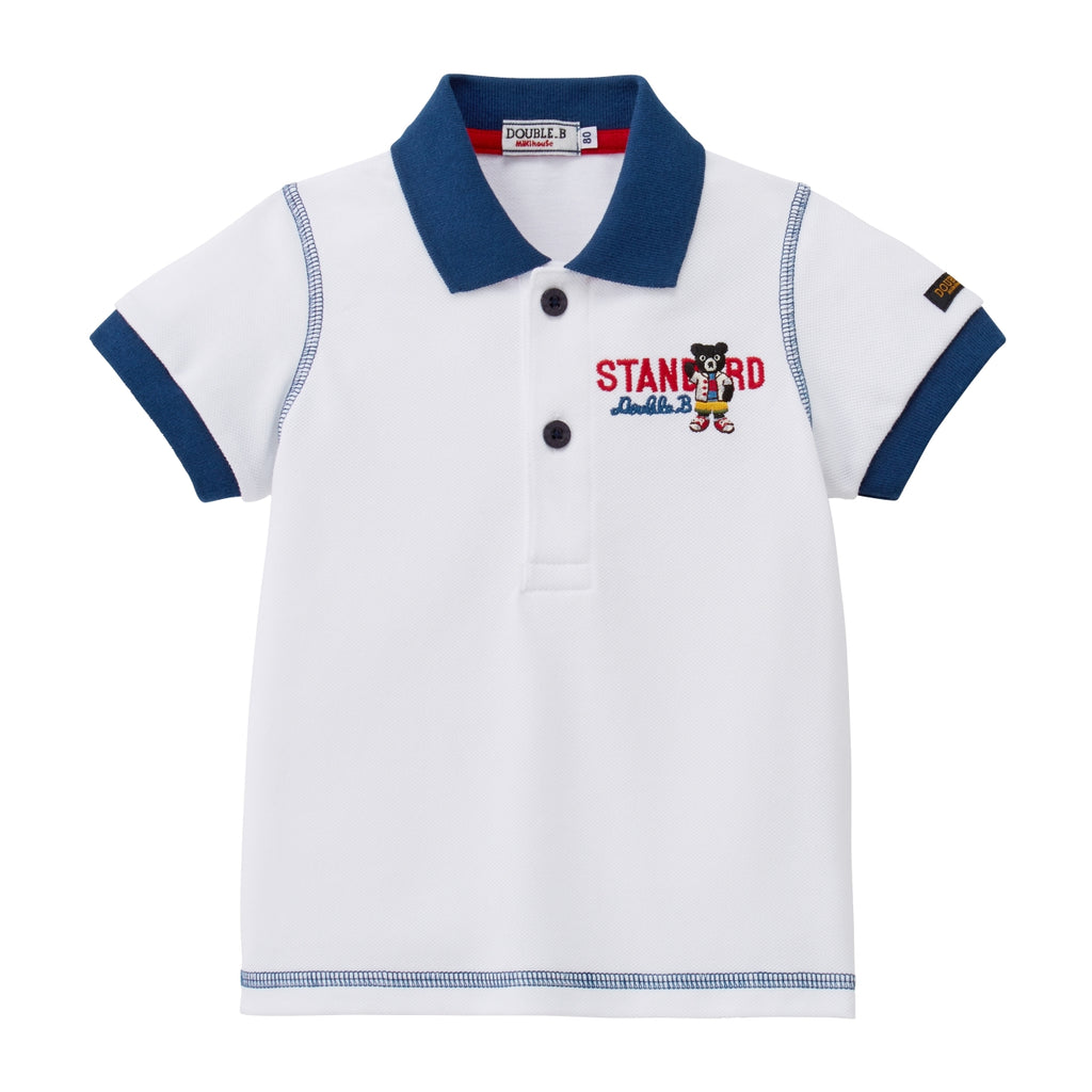 POLO BLANC STANDARD DOUBLE B