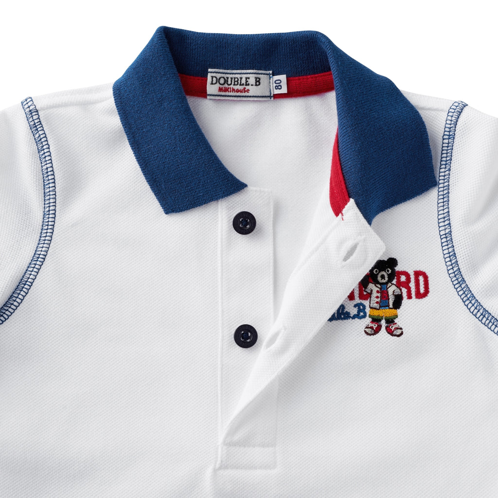 POLO BLANC STANDARD DOUBLE B