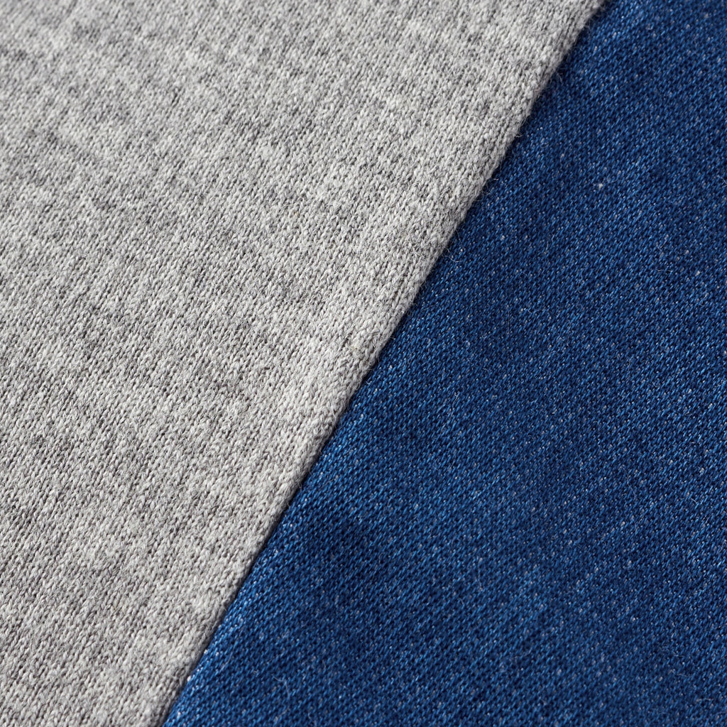 PANTALON BLEU AVEC DES PATCHS DOUBLE B