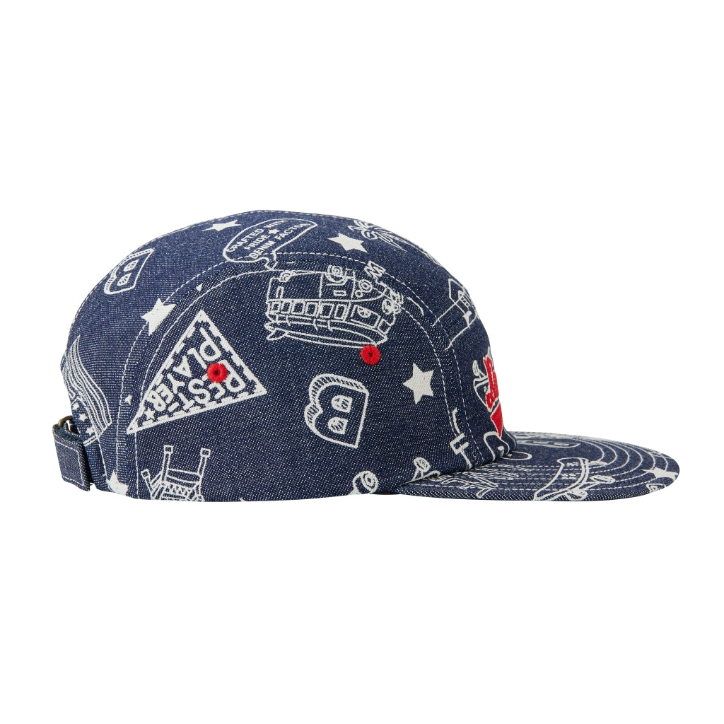 DOUBLE B PATTERNED CAP