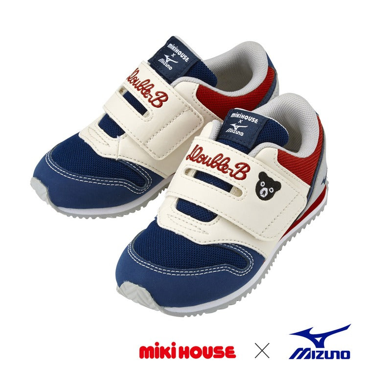 CHAUSSURES DE SPORT ENFANT MIZUNO BLEU & ROUGE