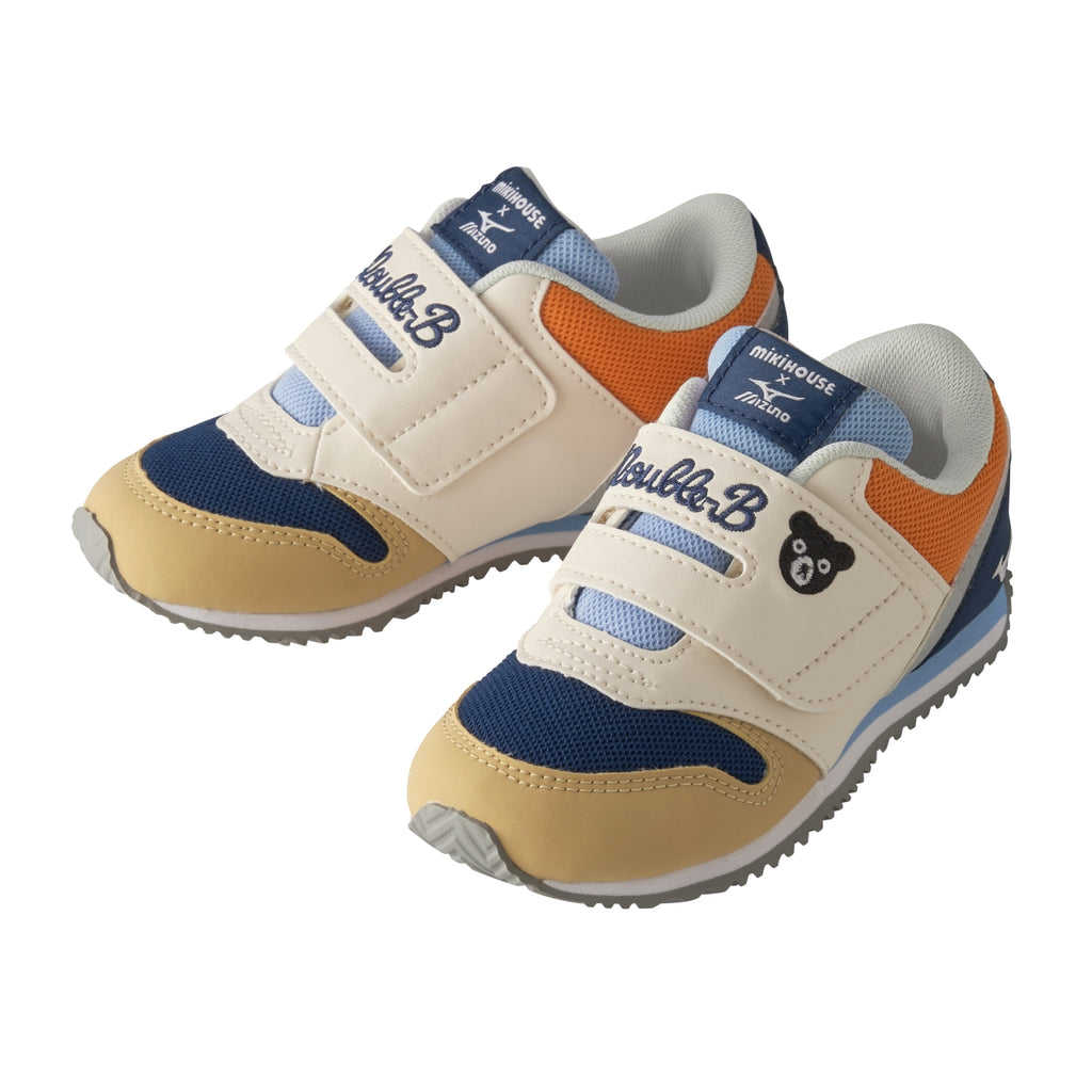CHAUSSURES DOUBLE B BEIGES ET ORANGES MIZUNO