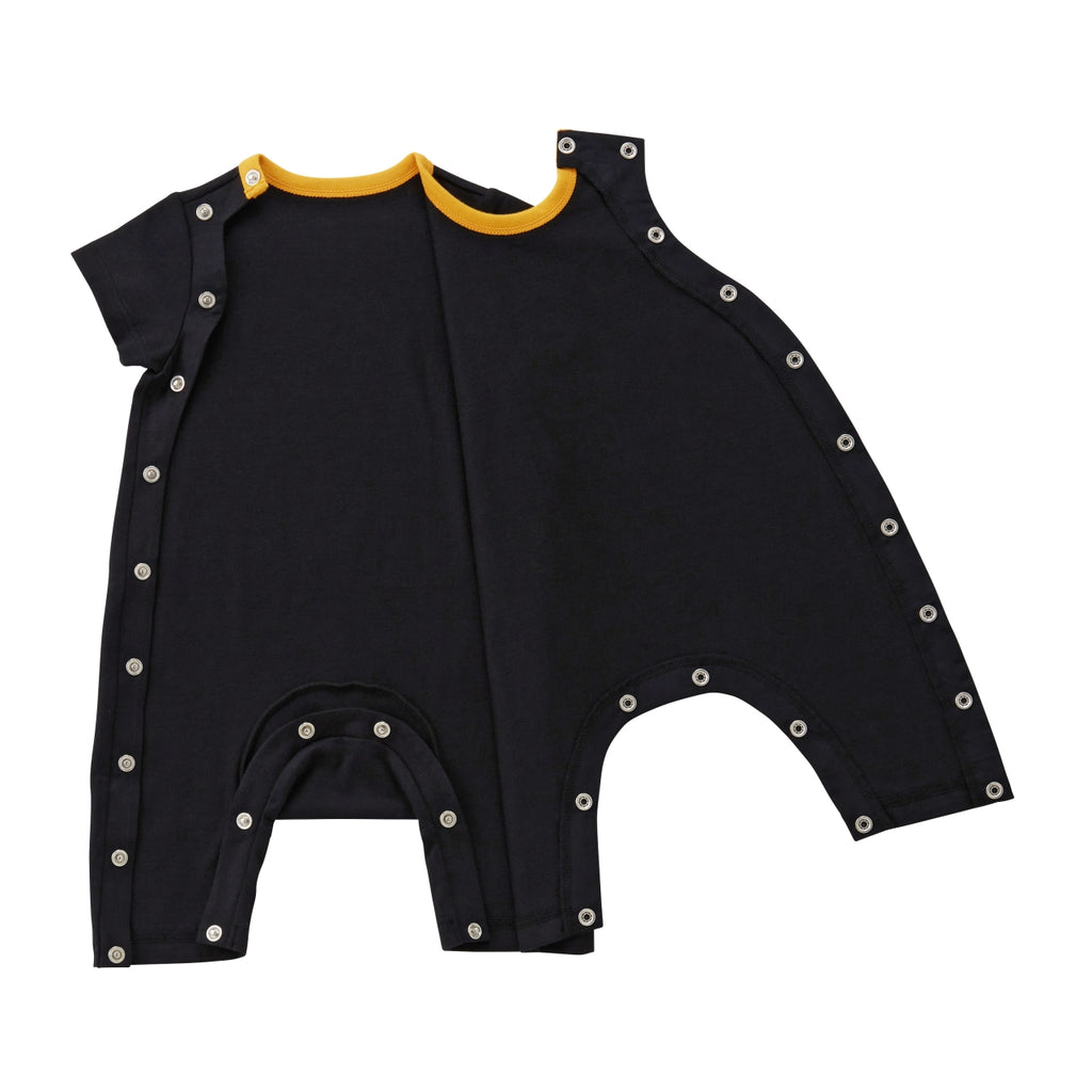 DOUBLE B BROWN SHORT SLEEVE JUMPSUIT