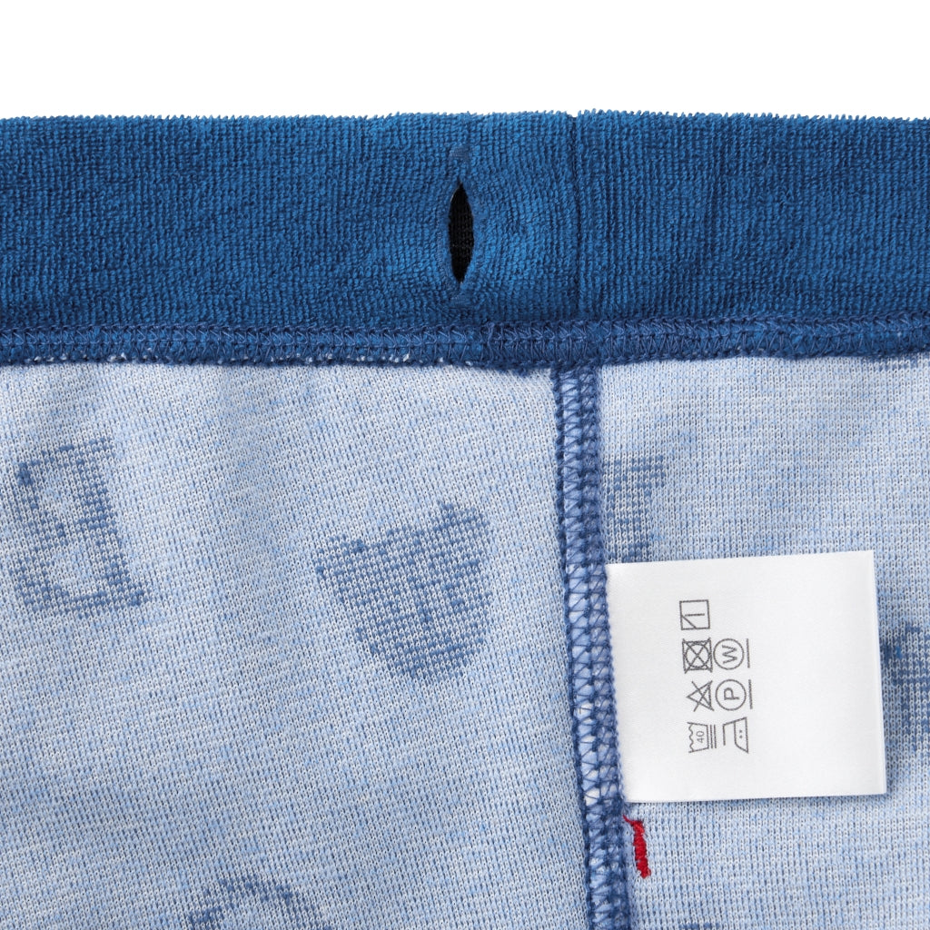 SHORT BLEU DOUBLE B