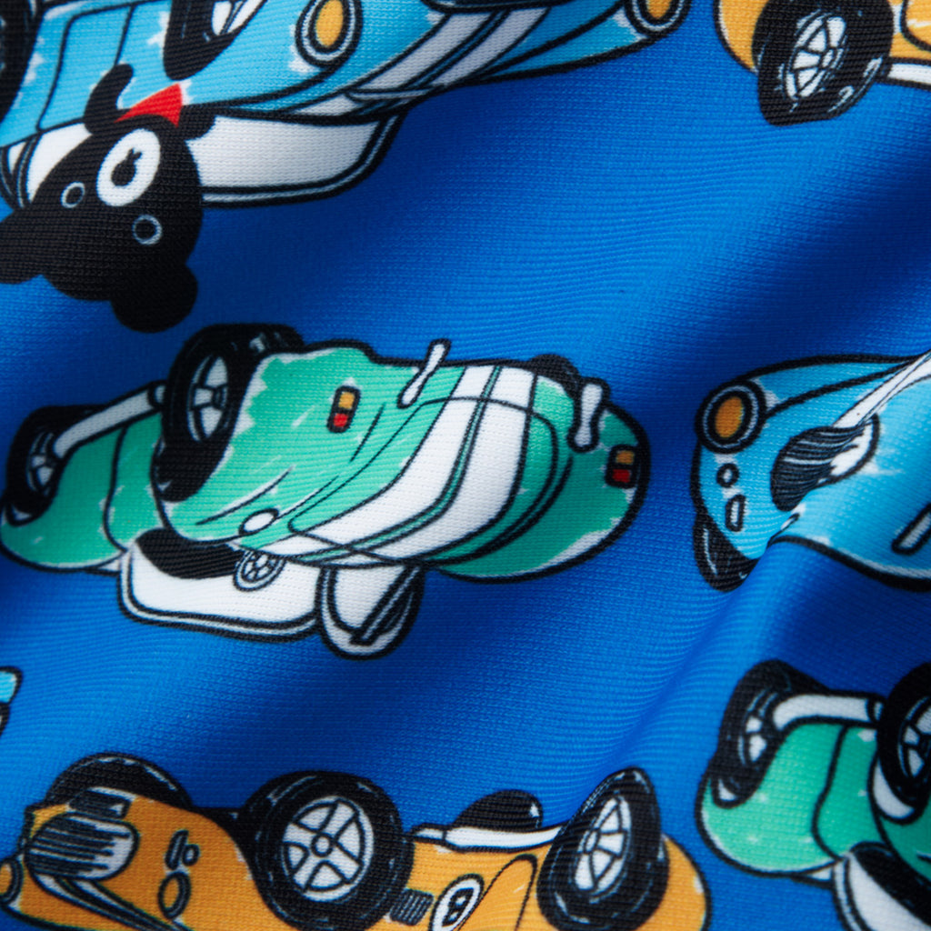 SWIMMING SHORTS BLUE CARS