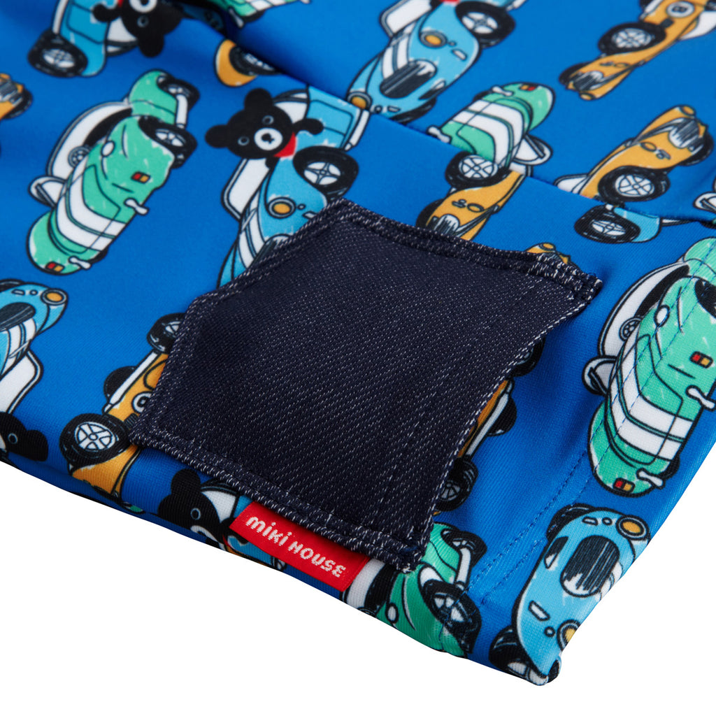 SWIMMING SHORTS BLUE CARS