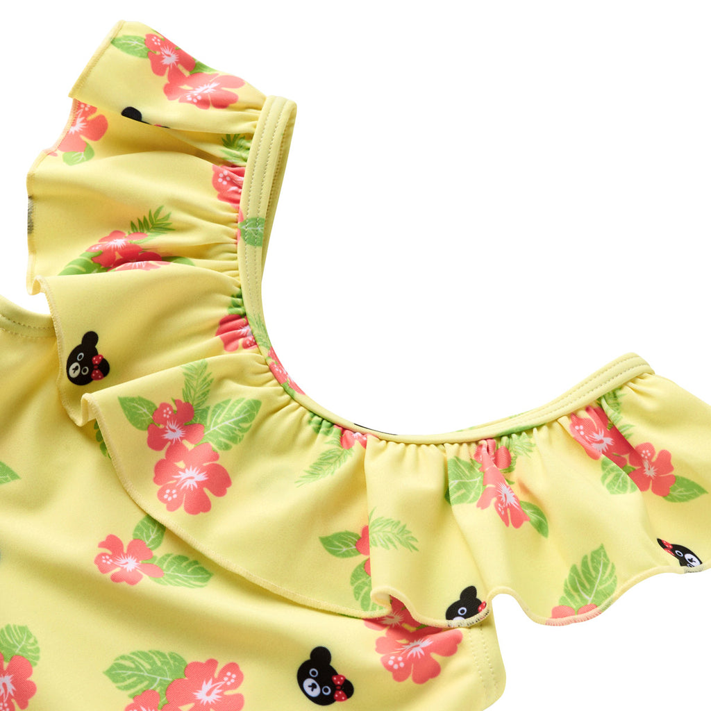 TWO-PIECE SWIMSUIT HIBISCUS