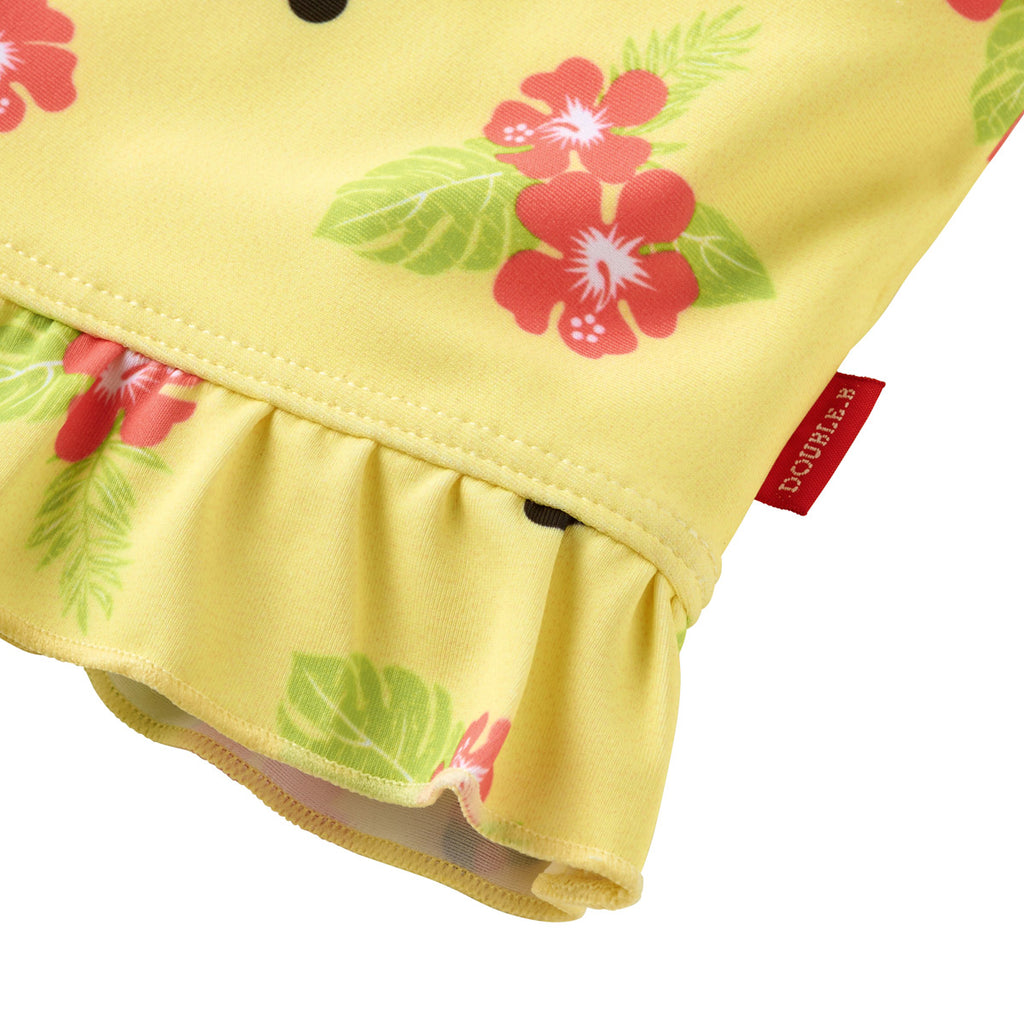 TWO-PIECE SWIMSUIT HIBISCUS