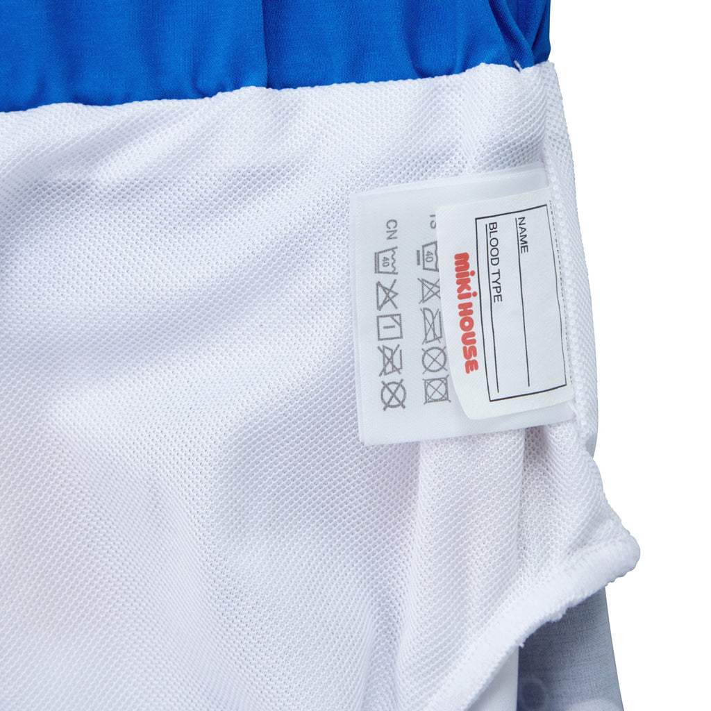 MID-LENGTH SWIM SHORTS RED & BLUE