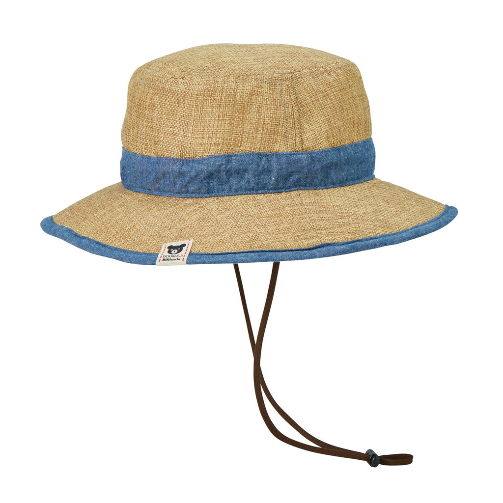 CHAPEAU EN BEIGE DOUBLE B