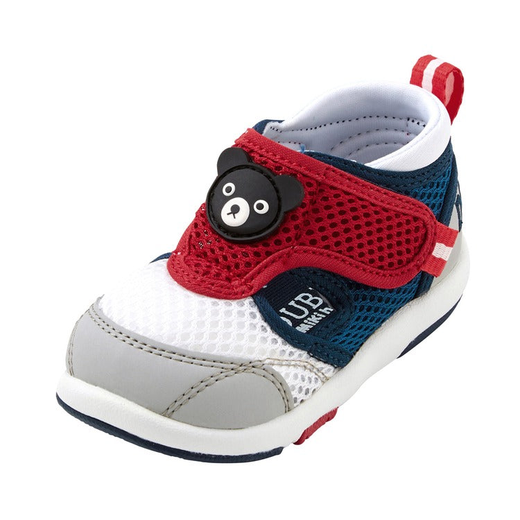 BLUE & RED SEMI-OPEN SANDALS