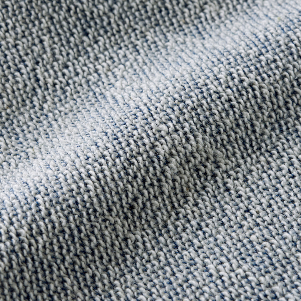 PANTALON BLEU BRODERIES DOUBLE B