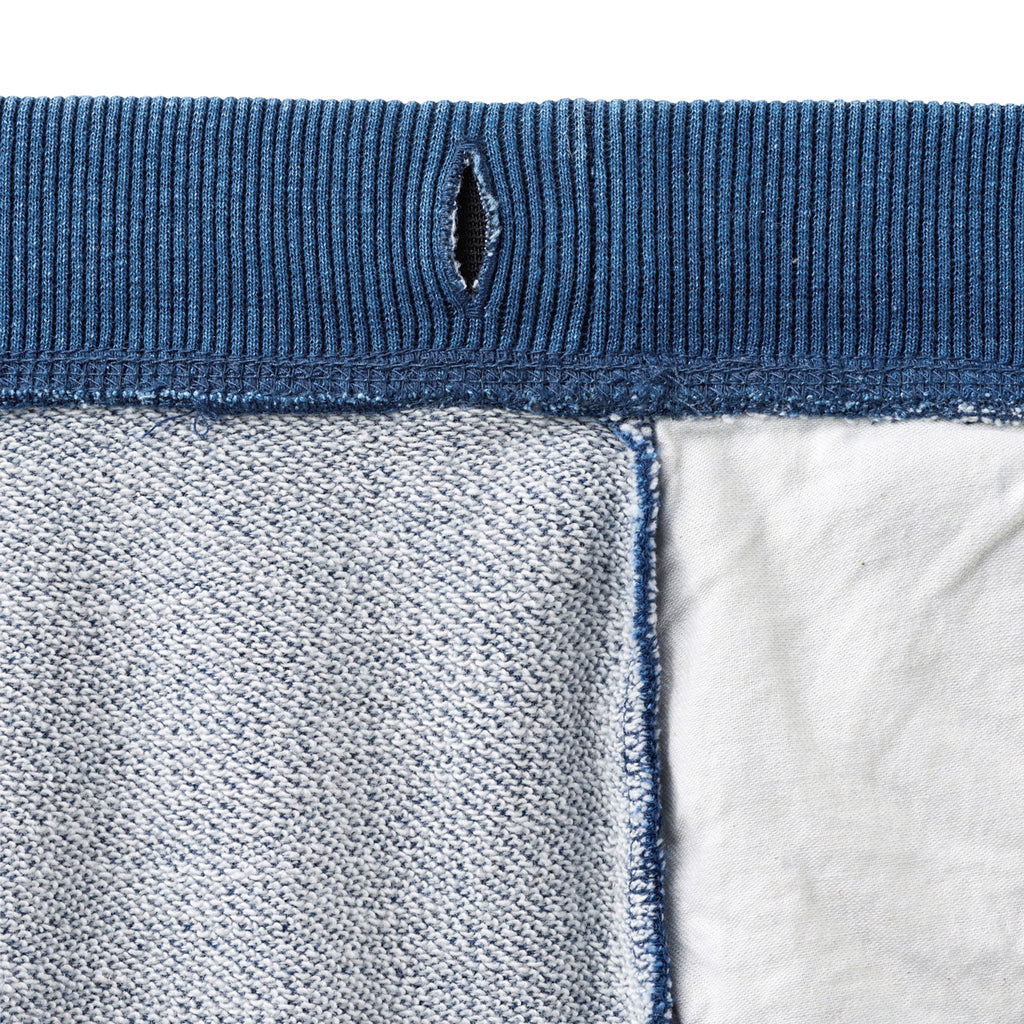 PANTALON BLEU BRODERIES DOUBLE B