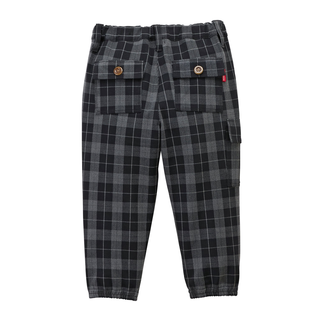 PANTALON À CARREAUX DOUBLE B