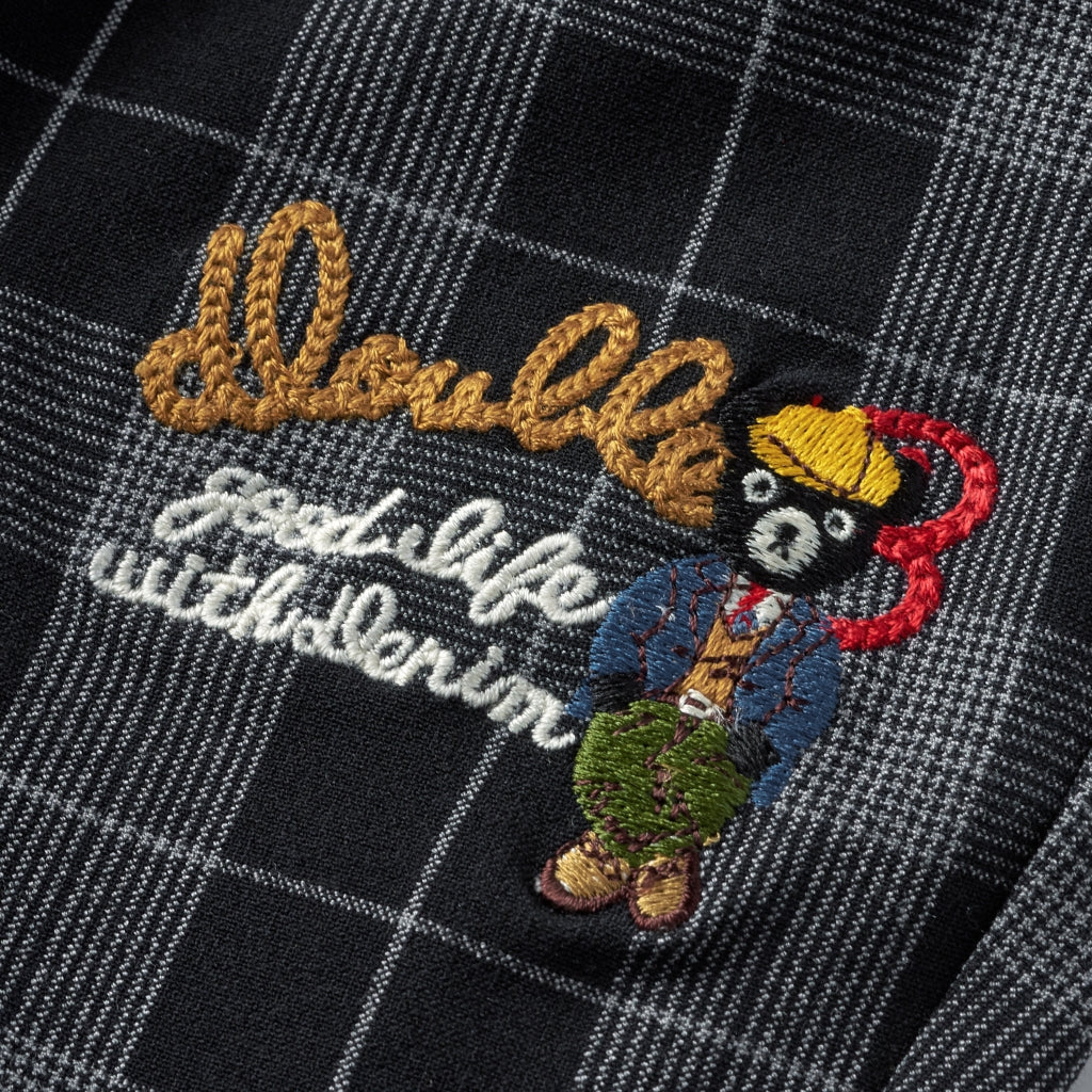 PANTALON À CARREAUX DOUBLE B