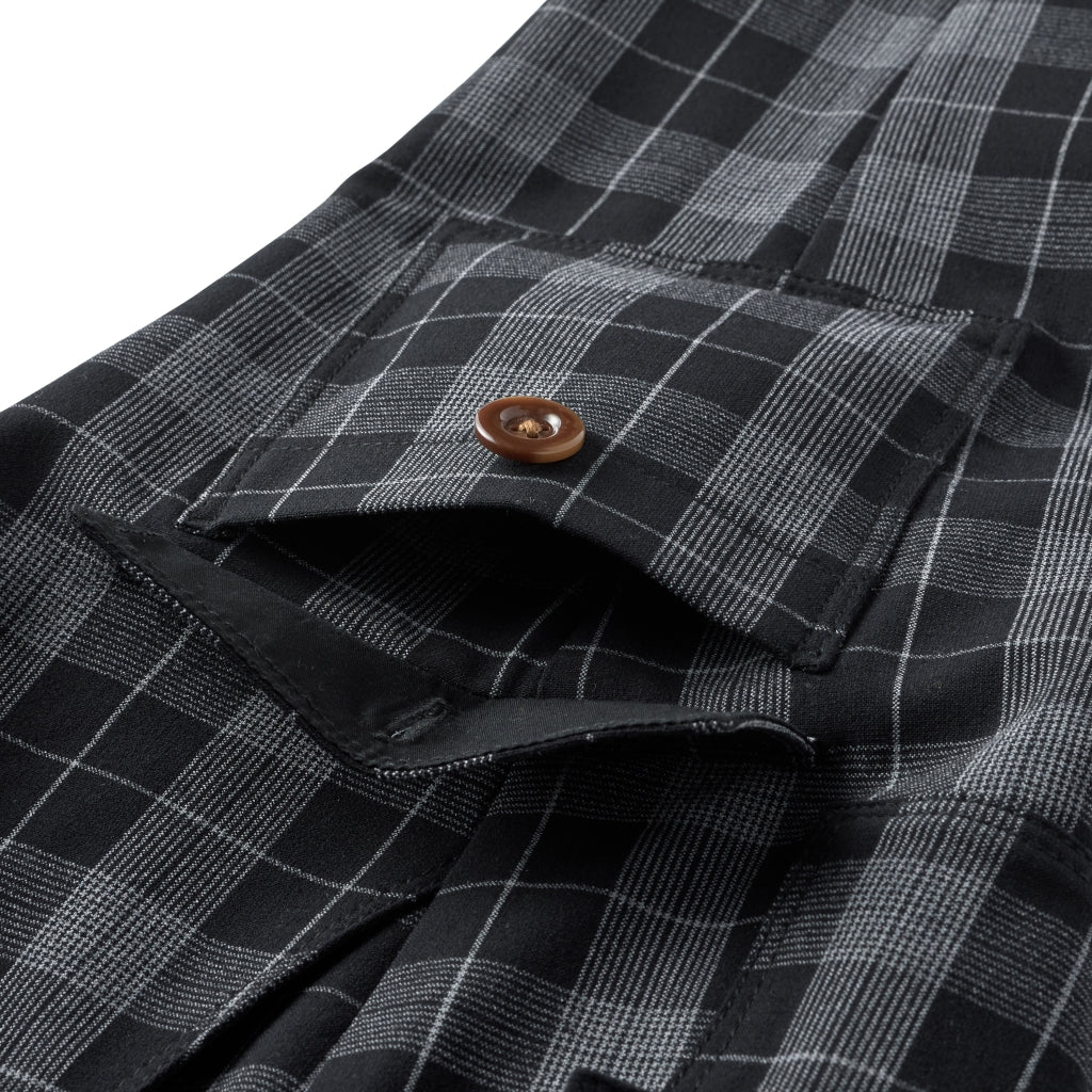 PANTALON À CARREAUX DOUBLE B