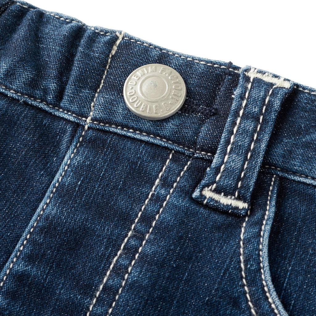 PANTALON EN DENIM BLEU DOUBLE B