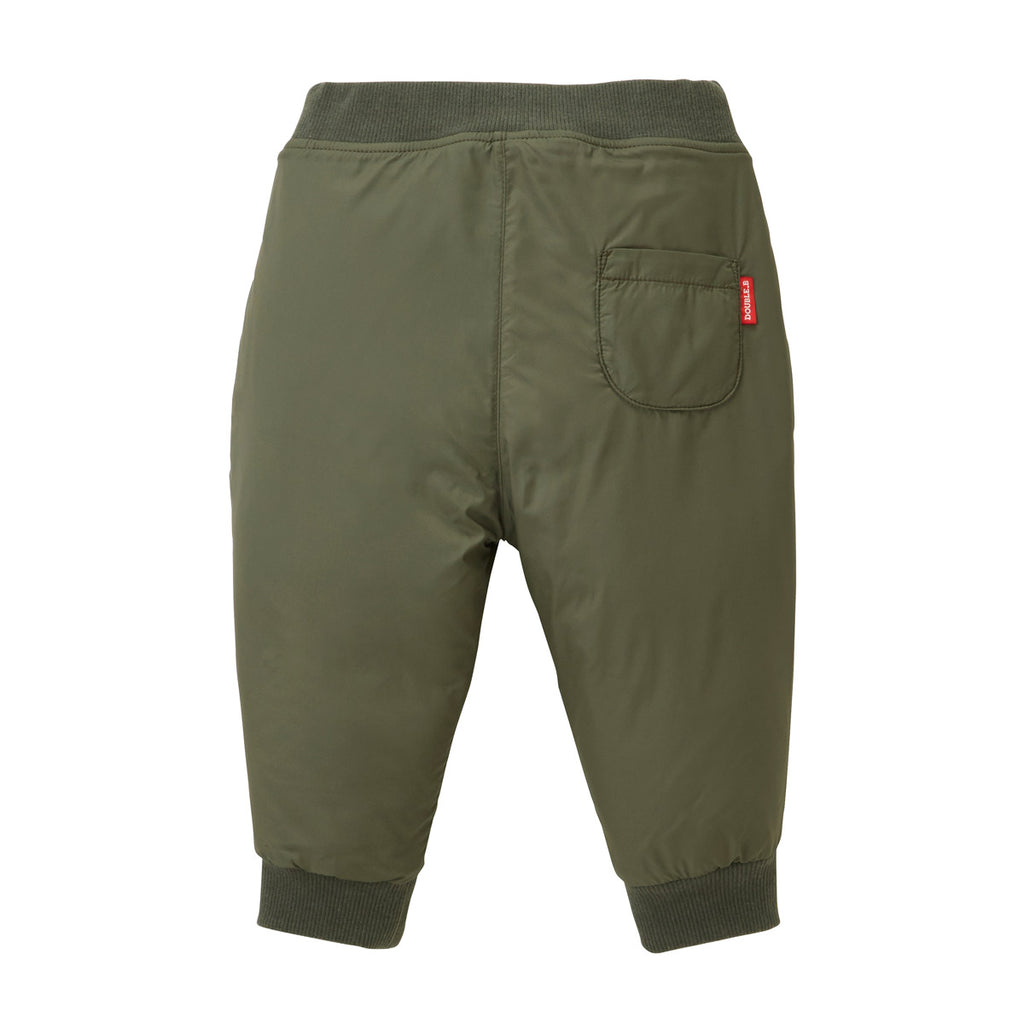 KHAKI DOWN TROUSERS