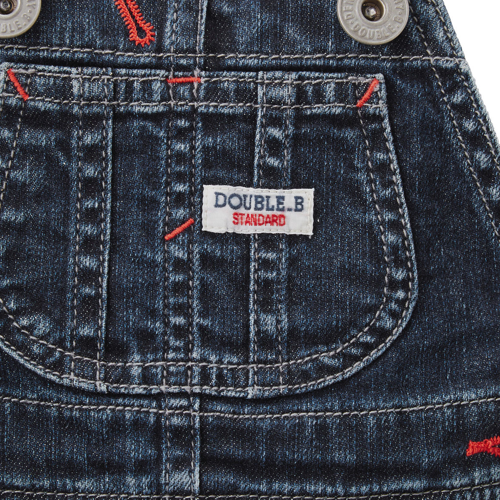 COTTON DENIM OVERALLS