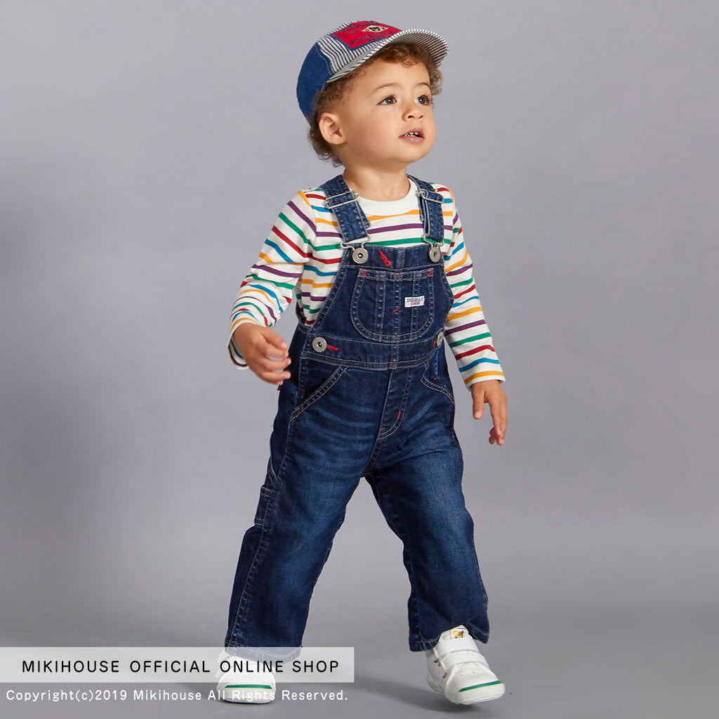 COTTON DENIM OVERALLS