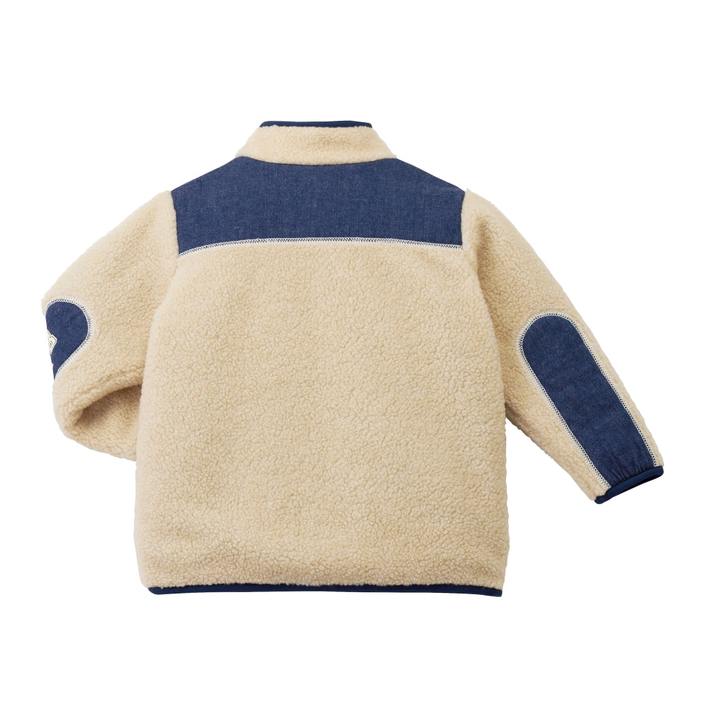 DOUBLE B IVORY JACKET FOR BOYS MIKI HOUSE 