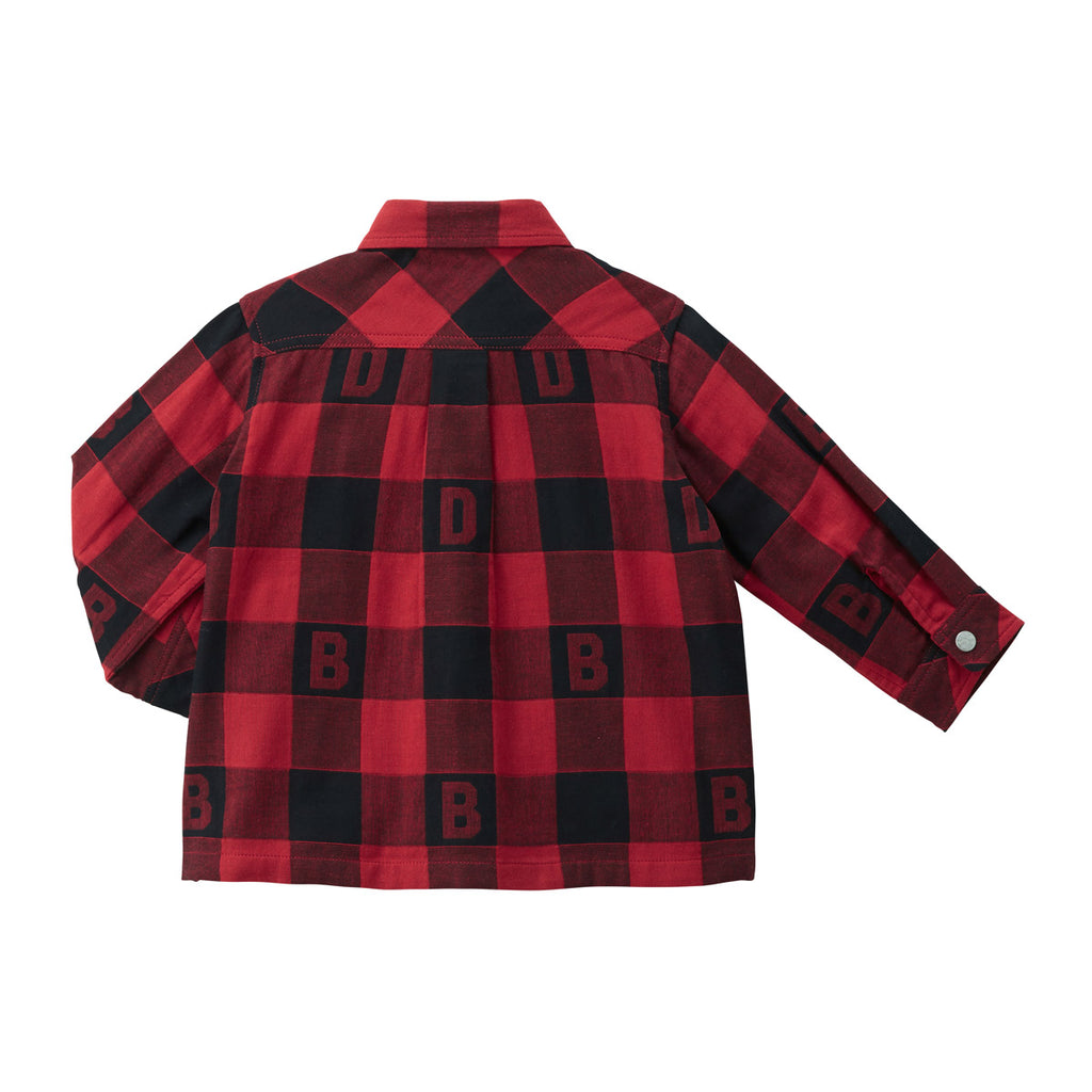 CHEMISE  À CARREAUX ROUGES