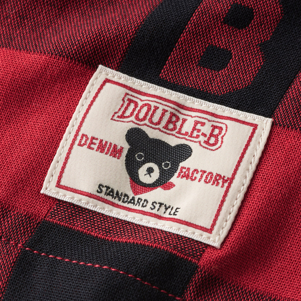 CHEMISE  À CARREAUX ROUGES