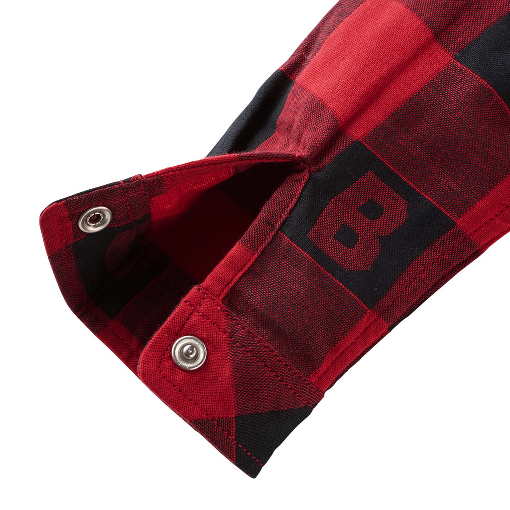 CHEMISE  À CARREAUX ROUGES