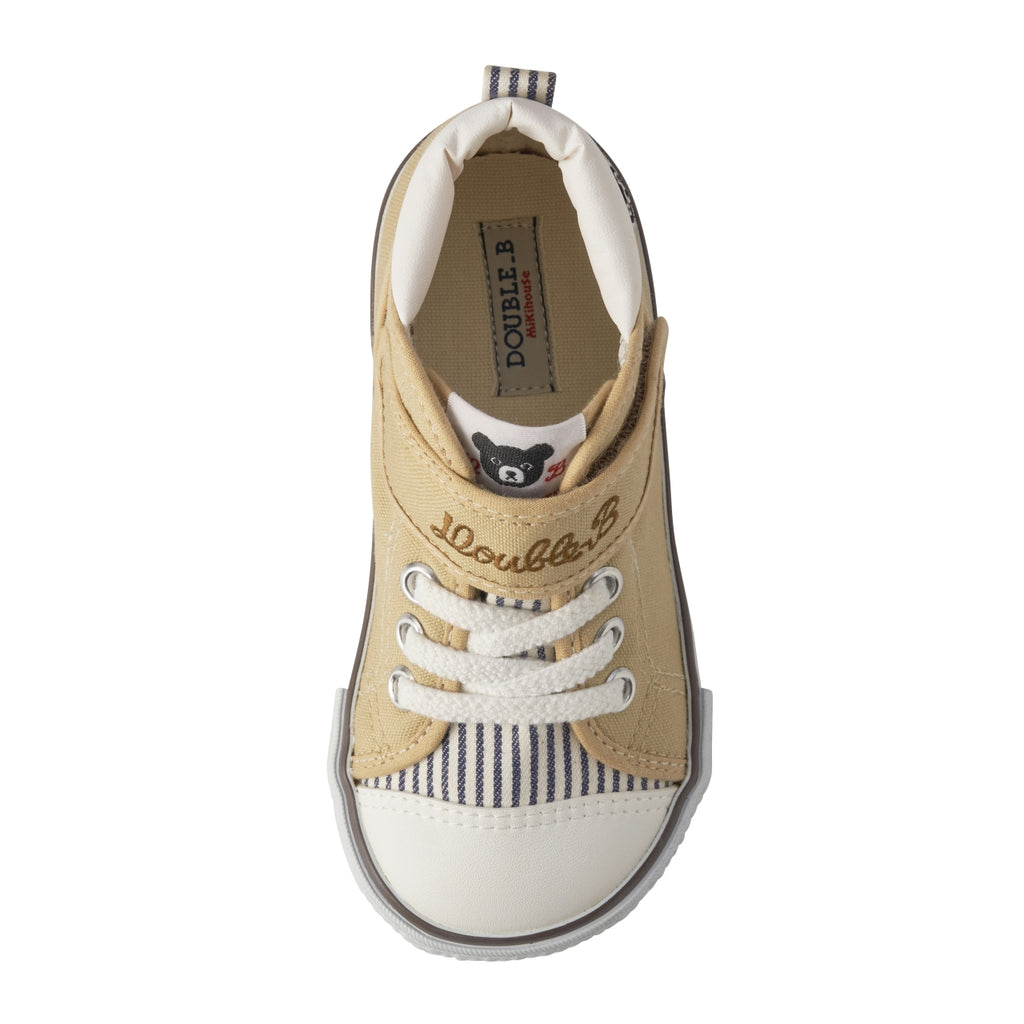 CHILDREN’S BEIGE SHOES WITH STRIPES