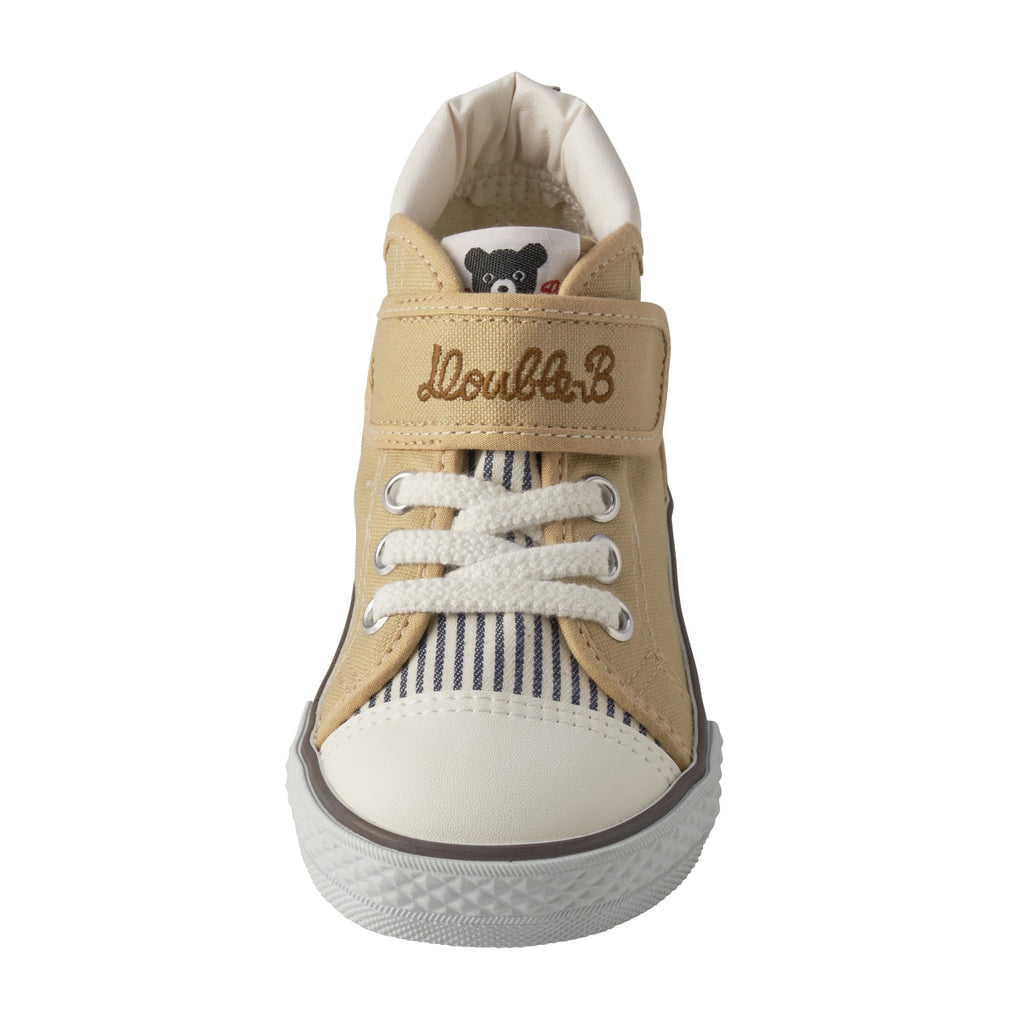 CHILDREN’S BEIGE SHOES WITH STRIPES