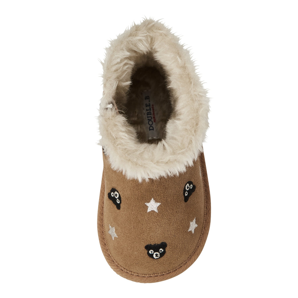 CHILDREN'S BEIGE FURRY BOOTS