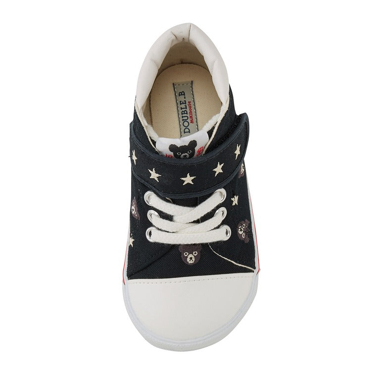 CHILDREN'S HIGH-TOP SHOES BLACK STARS