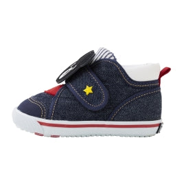 CHAUSSURES MONTANTES BLEU INDIGO DOUBLE B