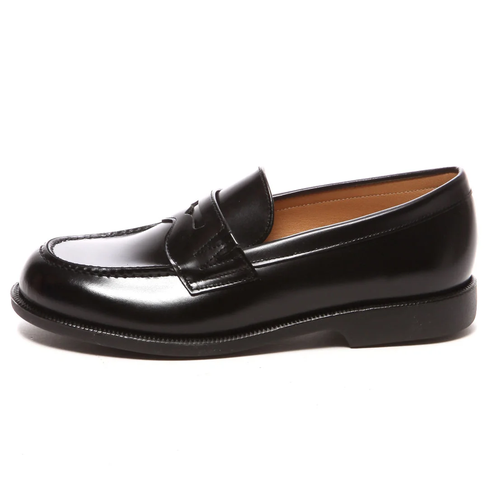 CHAUSSURES NOIRES EN CUIR ENFANT