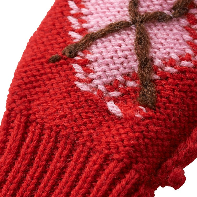 RED WOOLLEN CAP